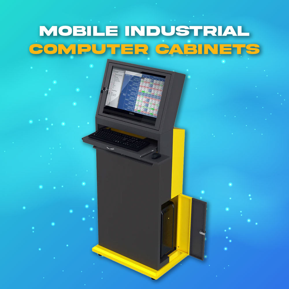 Mobile Industrial Computer Cabinets