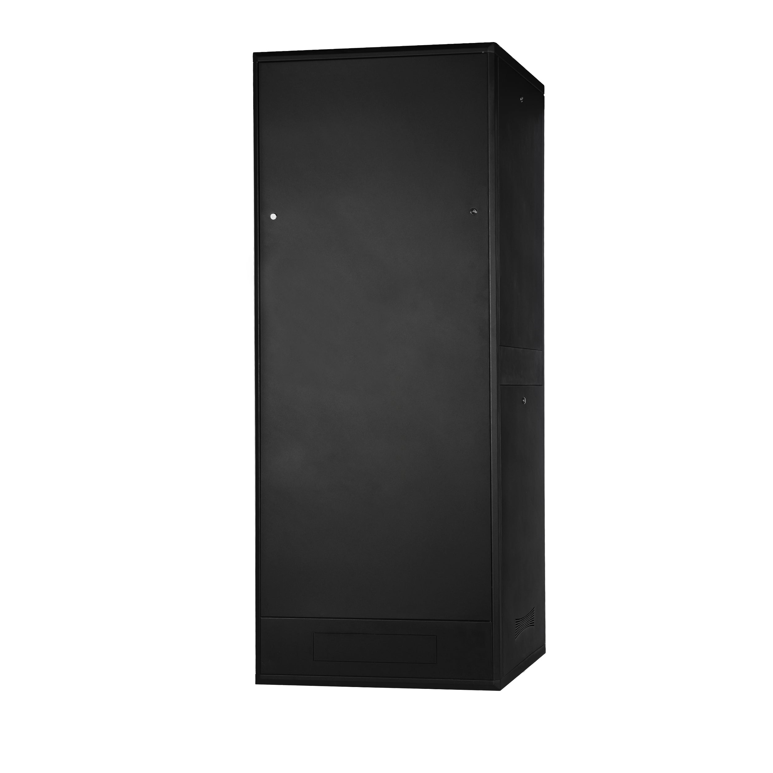 42U Floor Standing Server Rack Cabinet - Free Standing IT Network Enclosure w/ Lock & Tempered Front Glass | Modular with Wheels | 800mm W x 800mm D (32"x32")