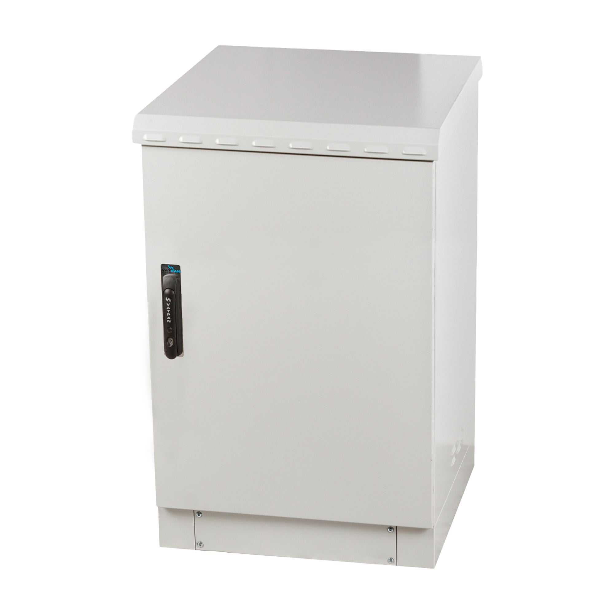 20U Outdoor Network Cabinet - Weatherproof & IP66 Rated (NEMA 4) Network Enclosure | Dust & Water Resistant, Fan-Ready (Optional) | 24-inch Width x 24-inch Depth