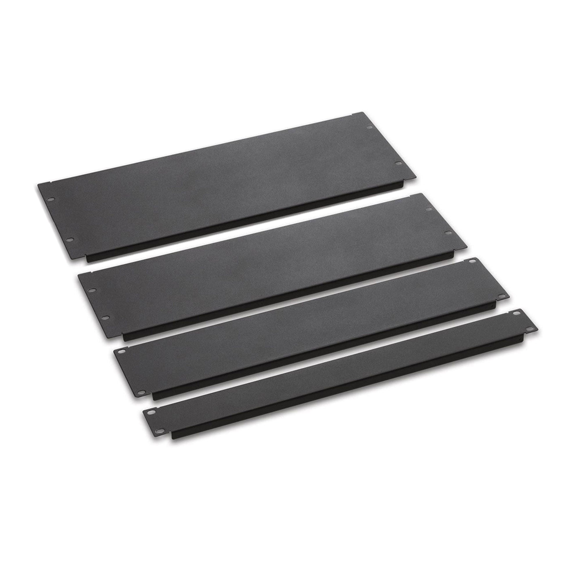 Clean and economical blank panel for 19-inch racks, ensuring efficient organization.