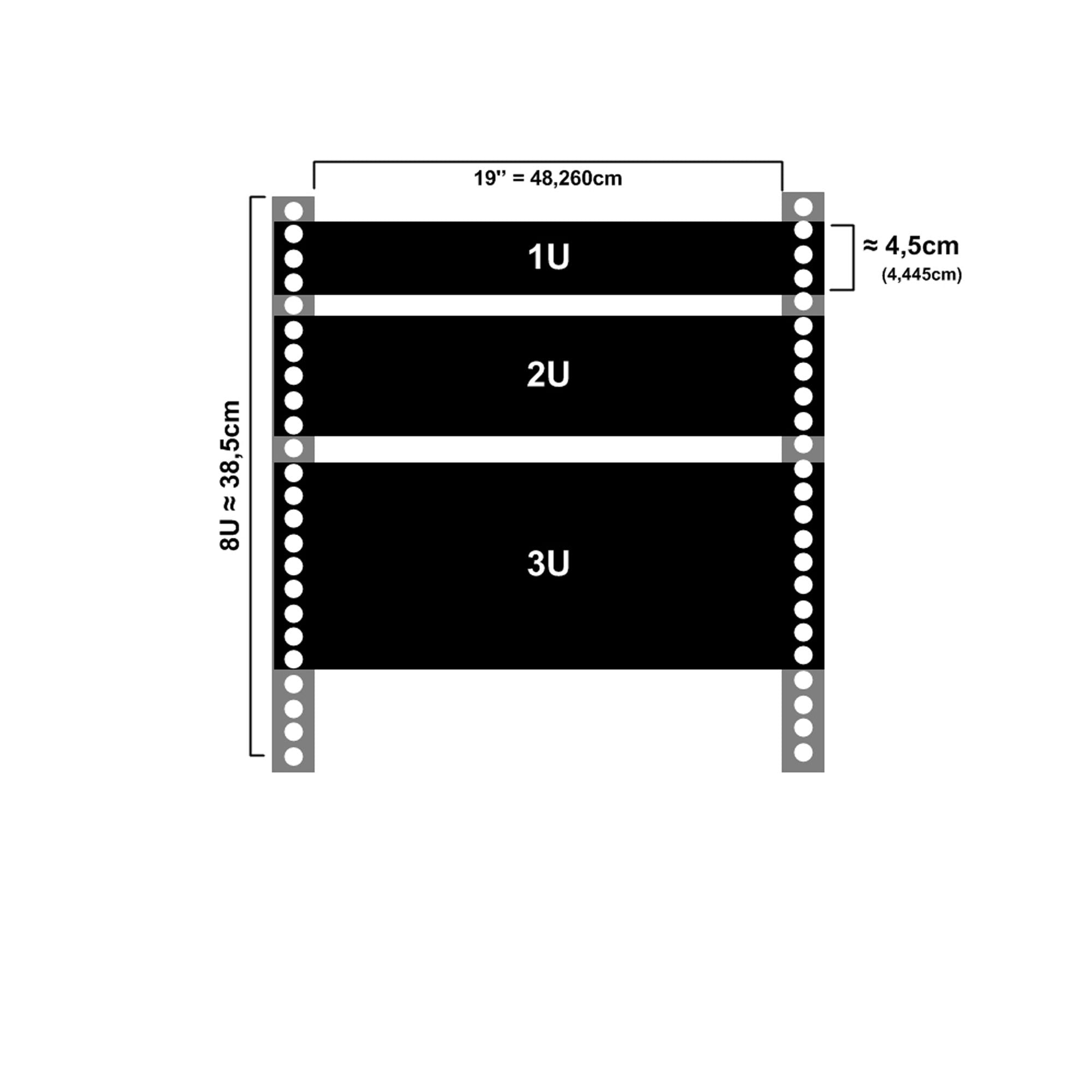 Reliable steel blank panel for IT network cabinets, providing sturdy support.