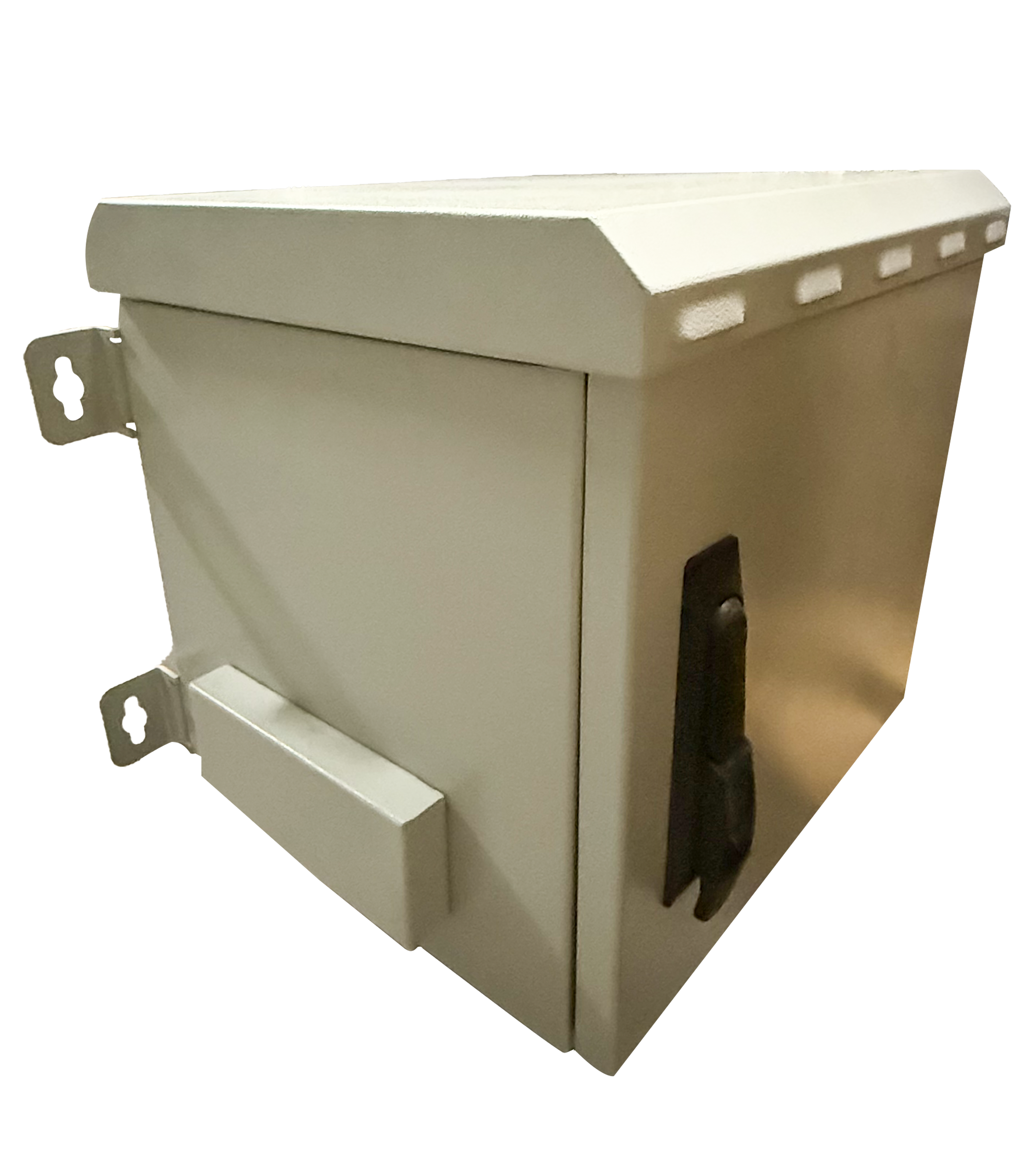 IP65 Weatherproof Metal Electrical Box – Industrial Wall-Mounted Enclosure with Mounting Plate, 12" x 16" x 7" (300x400x180mm), Outdoor/Indoor Electrical Junction Box